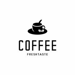 cafe logo illustration vector, cup of coffee vector