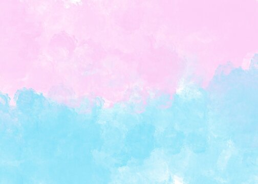 Pink abstract watercolor background with space. Wallpaper art with hand painted watercolor. © Clip Arts Fusion 