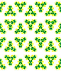 Modern Abstract, Endless Repeat Painting.