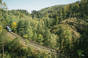 Fototapeta premium Exploring roads less ridden, little adventures around hometown