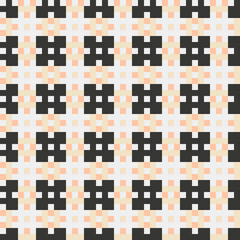 Abstract Cross Pattern generative computational art illustration