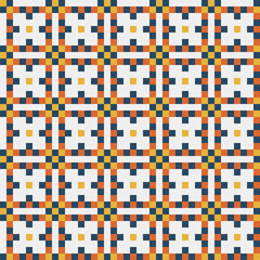 Abstract Cross Pattern generative computational art illustration