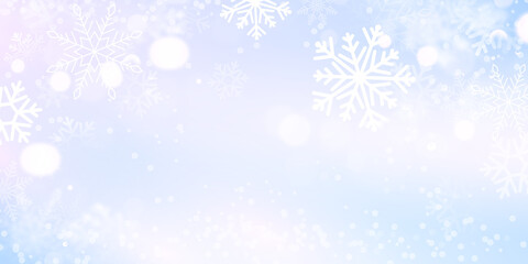 merry christmas and happy new year blue and pink background purple celebration background template with elegant greeting card ribbon