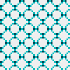 Abstract Cross Pattern generative computational art illustration