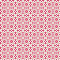 Abstract Cross Pattern generative computational art illustration