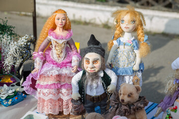 Handmade dolls, Ukrainian culture, toys