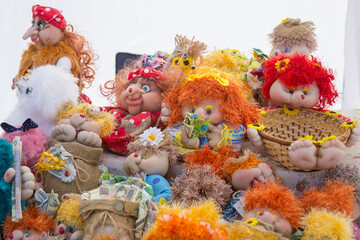 Handmade dolls, Ukrainian culture, toys
