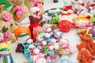 Handmade dolls, Ukrainian culture, toys