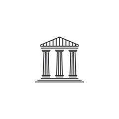 Obraz premium Column illustration