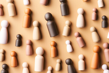 Figurines of diverse kids and adults