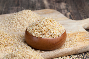 bulgur porridge is made from wheat grain
