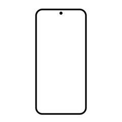 Phone screen mockup, poco smart phone screen x3 13 pro stock illustration