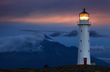 Cape Egmont Lighthouse, New Zealand - 467095447