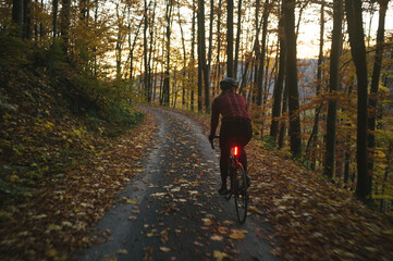 Fototapeta premium Exploring roads less ridden, little adventures around hometown