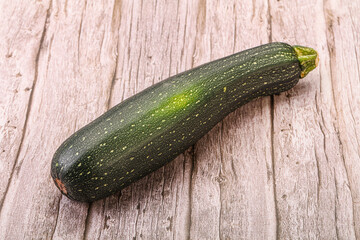 Tasty young organic natural zucchini