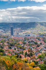 Entspannter Herbstspaziergang entlang der Saale Horizontale in Jena - Thüringen