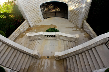 stairway to the house