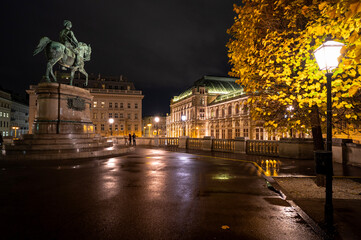 Naklejka premium Wien im Oktober