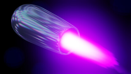 Strahltriebwerk, Gasd&uuml;se, fliegen, Hintergrund, 3d