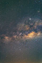 abstract long exposure photography of milky way and star in the night sky.