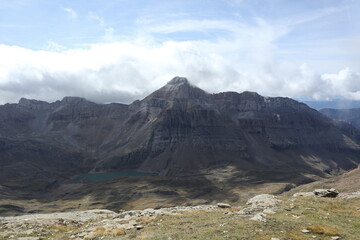 Collarada desde Pala de Ip, Pirineos