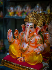 Lord Ganesh statue ready for upcoming festival