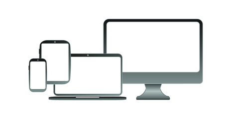 laptop and phone icon