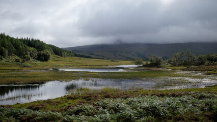 lake in the mountains