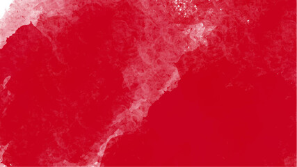 Red watercolor background for your design, watercolor background concept, vector.