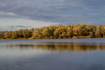 Herbstlicher Spaziergang rund um den Badesee bei Immelborn - Thüringen