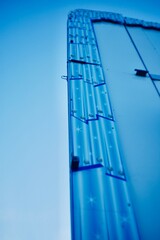 blue sky and building