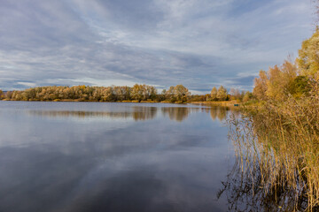 Herbstlicher Spaziergang rund um den Badesee bei Immelborn - Thüringen