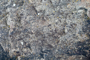 Close up photo gray granite stonei, smooth rough surface old, natural material.