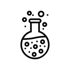 Laboratory icon vector. analyzes illustration sign. lab symbol. chemistry logo.