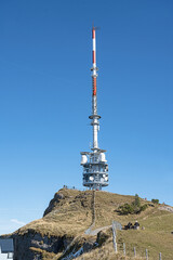 Obraz premium Antenne auf dem Berg 