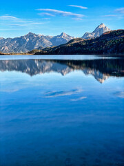 lake in the mountains