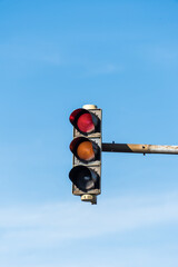 Verkehrsampel als Synonym der Zusammensetzung einer Regierungskoalition