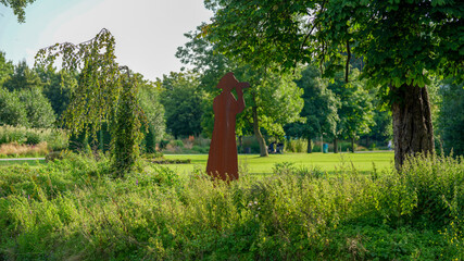 Skulptur im Stadtpark Papenburg