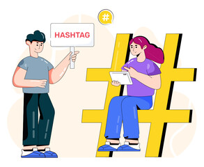 Hashtag 