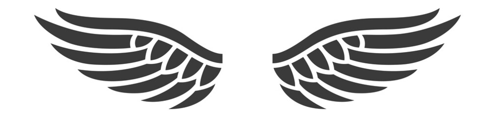 Eagle wings flight graphics spiritual vector illustration