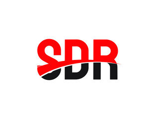 SDR Letter Initial Logo Design Vector Illustration