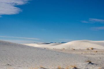 Empty Valley Between The Dunes