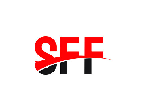SFF Letter Initial Logo Design Vector Illustration