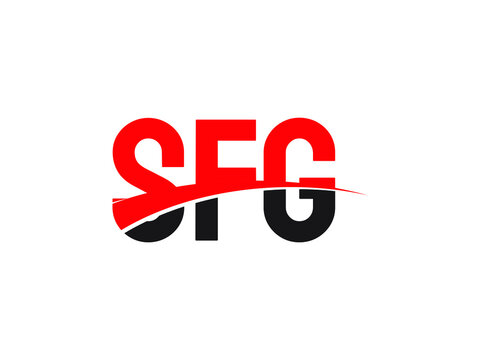 SFG Letter Initial Logo Design Vector Illustration