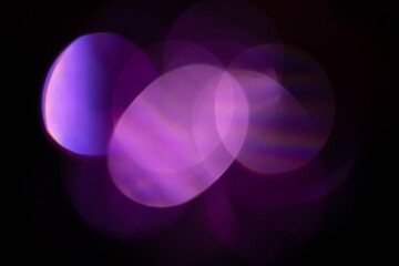 Textured bokeh background with texture and black background