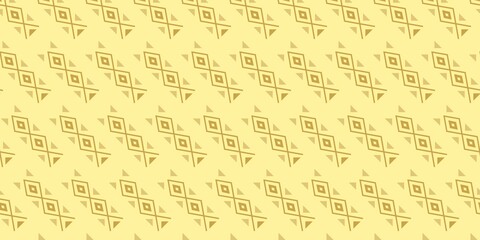 Tribal Ethnic Pattern Swatches Geometric Gold Dark Blue Vector Background Design for Motif Print