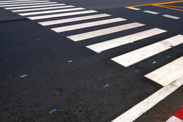 crossing on the street
