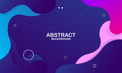 Colorful geometric background. Liquid color background design. Fluid shapes composition. Eps10 vector