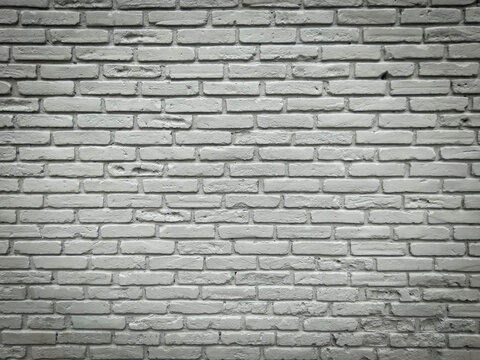Fototapeta urban gray brick wall surface