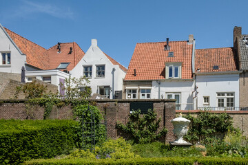 Historic city vegetable garden Markiezenhof in Bergen op Zoom, Noord-Brabant province, The...